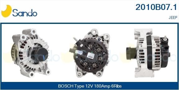 SANDO Generator 2010B07.1 2010B07.1 Generator starter JEEP WRANGLER SANDO