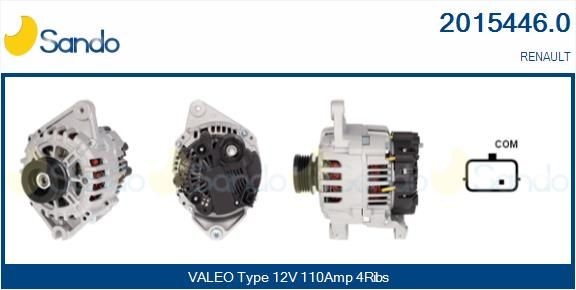 SANDO Lichtmaschine 2015446.0 2015446.0 Lichtmaschine SANDO RENAULT 25