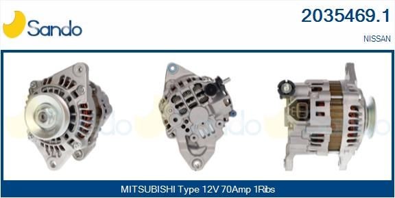 SANDO Generator 2035469.1 2035469.1 SANDO dynamo Nissan 200 SX