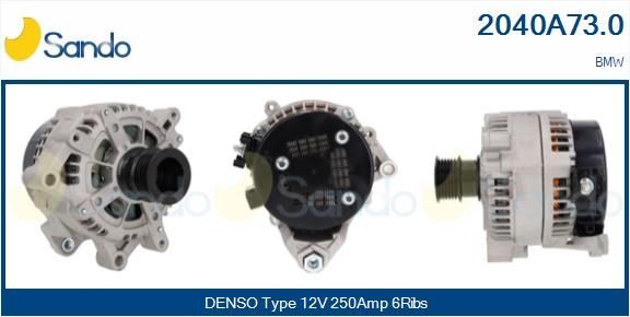 Dynamo / Alternator SANDO 2040A73.0 SANDO 2040A73.0: Dynamo BMW 8-serie 2021