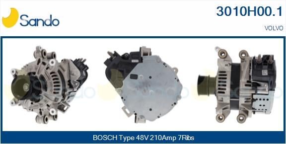 SANDO Startgenerator 3010H00.1 Dynamo SANDO 440 K 3010H00.1 billige