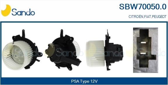 SANDO Kupéfläkt SBW70050.0 SBW70050.0 SANDO kupe fläkt Fiat PUNTO