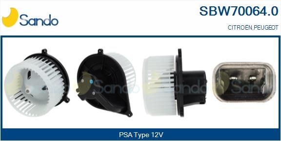 SANDO Kupévifte SBW70064.0 SBW70064.0 Interiørvifte CITROËN EVASION SANDO