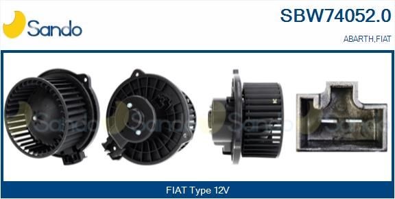 SANDO Kupéfläkt SBW74052.0 SBW74052.0 SANDO kupéfläkt FIAT PUNTO
