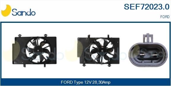 SANDO Μοτέρ, βεντιλατέρ ψυγείου SEF72023.0 SANDO SEF72023.0 Μοτέρ, βεντιλατέρ ψυγείου Transit Mk6 Φορτηγό πλατφόρμα / Σασσί (V347, V348) τιμες