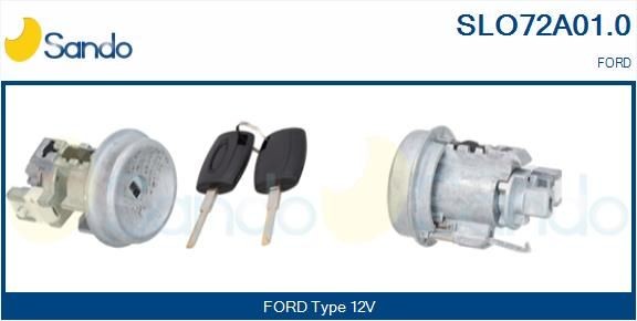 SANDO Sulkusylinteri, sytytyksen lukko SLO72A01.0 KIA Lukkosylinteri SANDO SLO72A01.0
