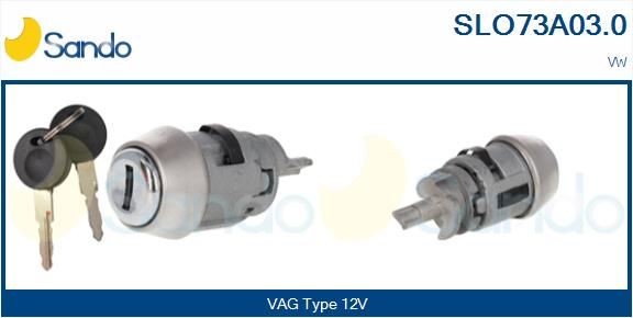 SANDO Lukkesylinder, tenningslås SLO73A03.0 SLO73A03.0 SANDO Lukkesylinder Seat billige