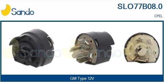 SANDO Virtalukko SLO77B08.0 SLO77B08.0 SANDO Virtalukko OPEL MERIVA