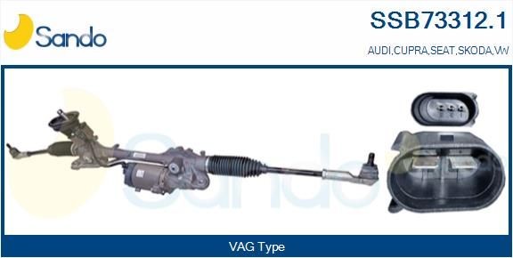 SANDO Tannstang SSB73312.1 Tannstang SANDO AUDI SSB73312.1