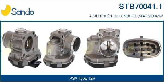 SANDO Spjällhus STB70041.1 STB70041.1 SANDO spjällhuset PEUGEOT PARTNER