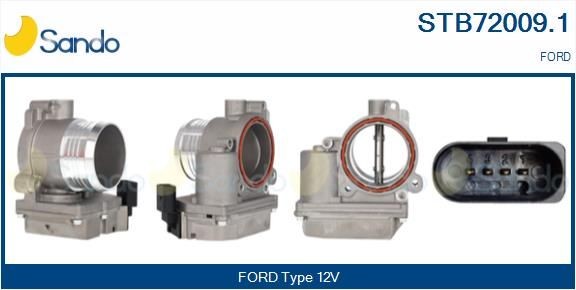 SANDO Gasspjeld STB72009.1 Gasspjeld SANDO Ford FOCUS STB72009.1