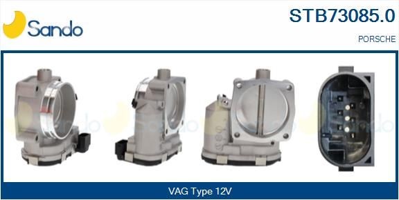 SANDO Kaasuläppäkotelo STB73085.0 Porsche 911 991 Cabriolet kaasuläppäkotelo SANDO STB73085.0