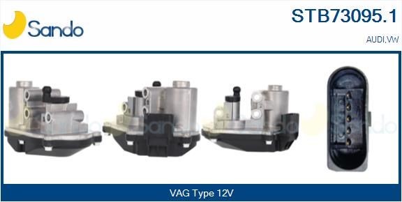 SANDO Droseļvārsta pievada stiprinājums STB73095.1 Droseļvārsts SANDO Audi A8 STB73095.1