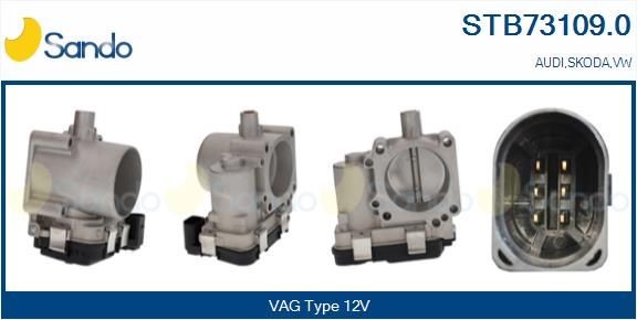 SANDO Drosselklappenstutzen STB73109.0 Drosselklappenstutzen SANDO A8 STB73109.0 günstig