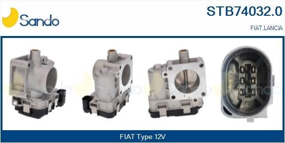 SANDO Kaasuläppäkotelo STB74032.0 STB74032.0 SANDO Kaasuläppäkotelo Fiat MULTIPLA hinta