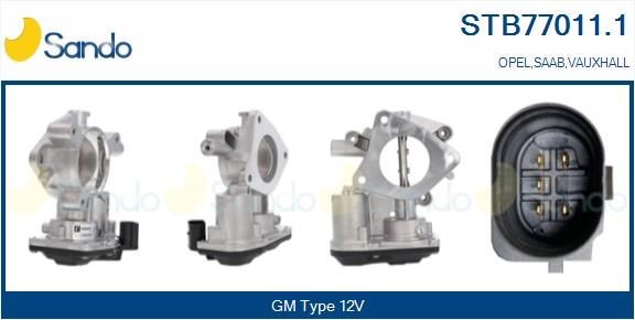 SANDO Πεταλούδα γκαζιού STB77011.1 STB77011.1 Πεταλούδα γκαζιού SANDO OPEL CORSA