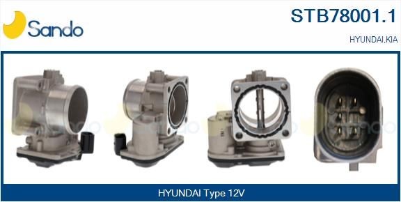 SANDO Corpo farfallato STB78001.1 STB78001.1 costo Corpo farfallato HYUNDAI ix35 SANDO