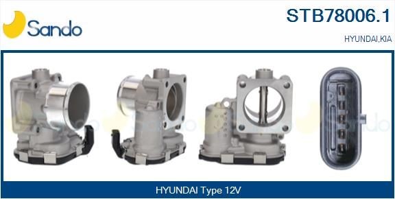 SANDO Gasspjæld STB78006.1 Spjældhus SANDO ix35 STB78006.1 billig