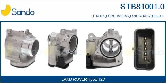 SANDO Corpo farfallato STB81001.0 STB81001.0 costo Corpo farfallato SANDO CITROËN XSARA