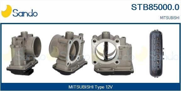 SANDO Drosselklappenstutzen STB85000.0 STB85000.0 Saugrohrklappe MITSUBISHI COLT SANDO kaufen