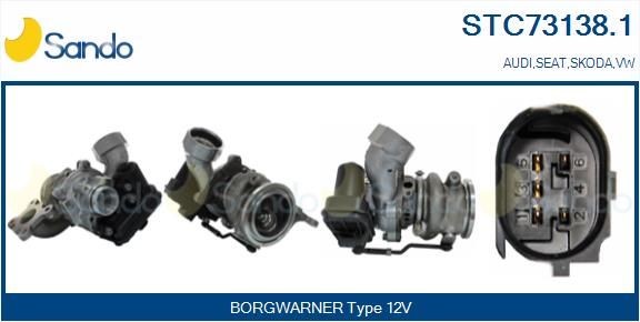 SANDO Turbocharger STC73138.1 SANDO STC73138.1 genuine T-Roc Convertible (AC7) turbos price