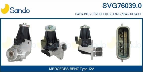 SANDO EGR-ventil SVG76039.0 EGR modul SANDO R-klasse SVG76039.0 billig