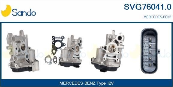 SANDO EGR-ventil SVG76041.0 SVG76041.0 AGR ventil MERCEDES-BENZ R-klasse SANDO