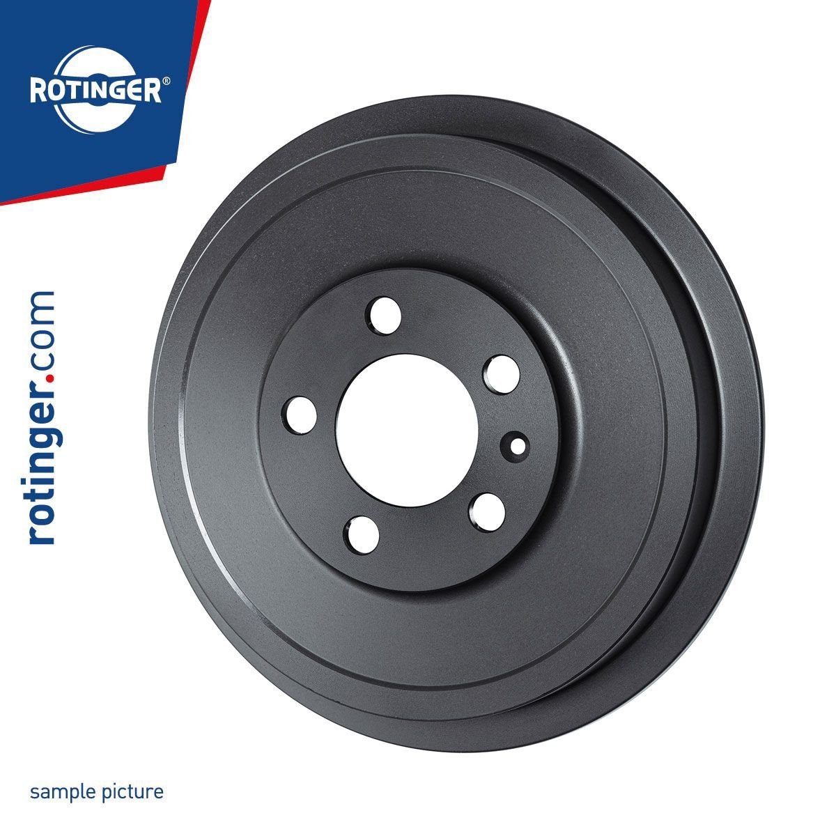 ROTINGER Brzdový bubon RT 6687-GL Bubnové brzdy ROTINGER MAZDA RT 6687-GL