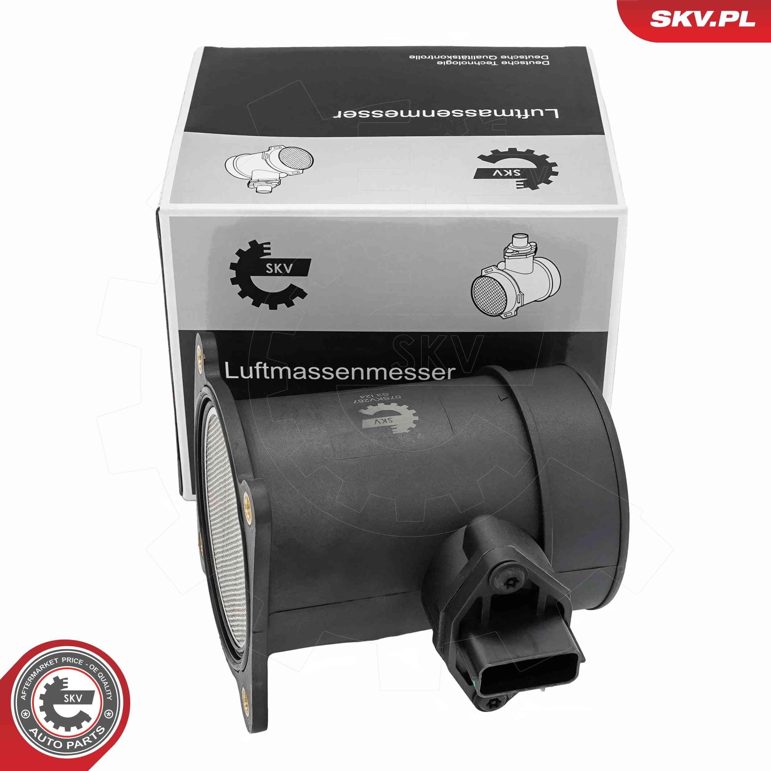 ESEN SKV Mass air flow sensor 07SKV267 ESEN SKV 07SKV267 SUBARU Forester I (SF) air mass meter replacement