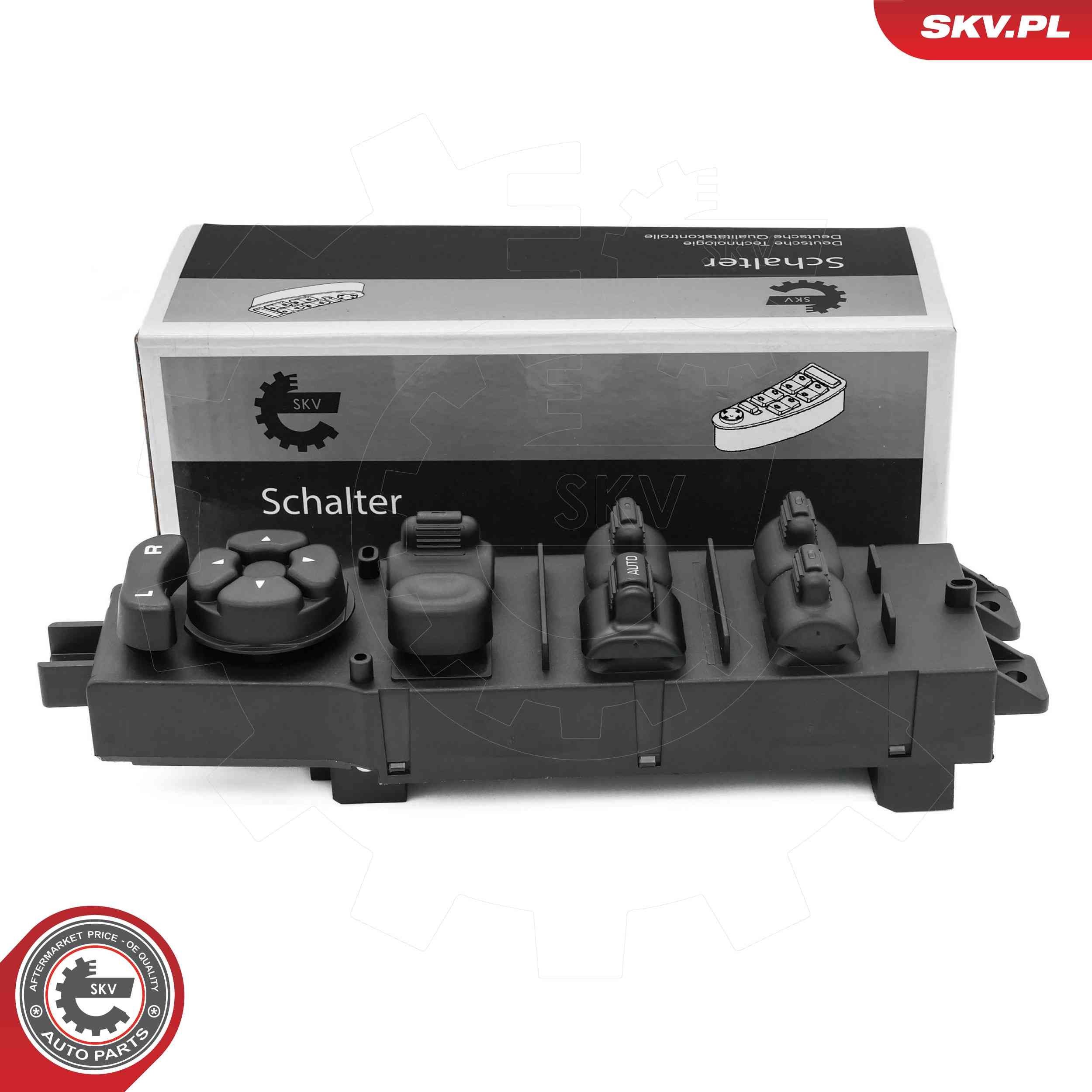 ESEN SKV Lüliti, aknatõstuk 37SKV211 ESEN SKV 37SKV211 Klaasitõstuki lüliti Fiat QUBO originaal