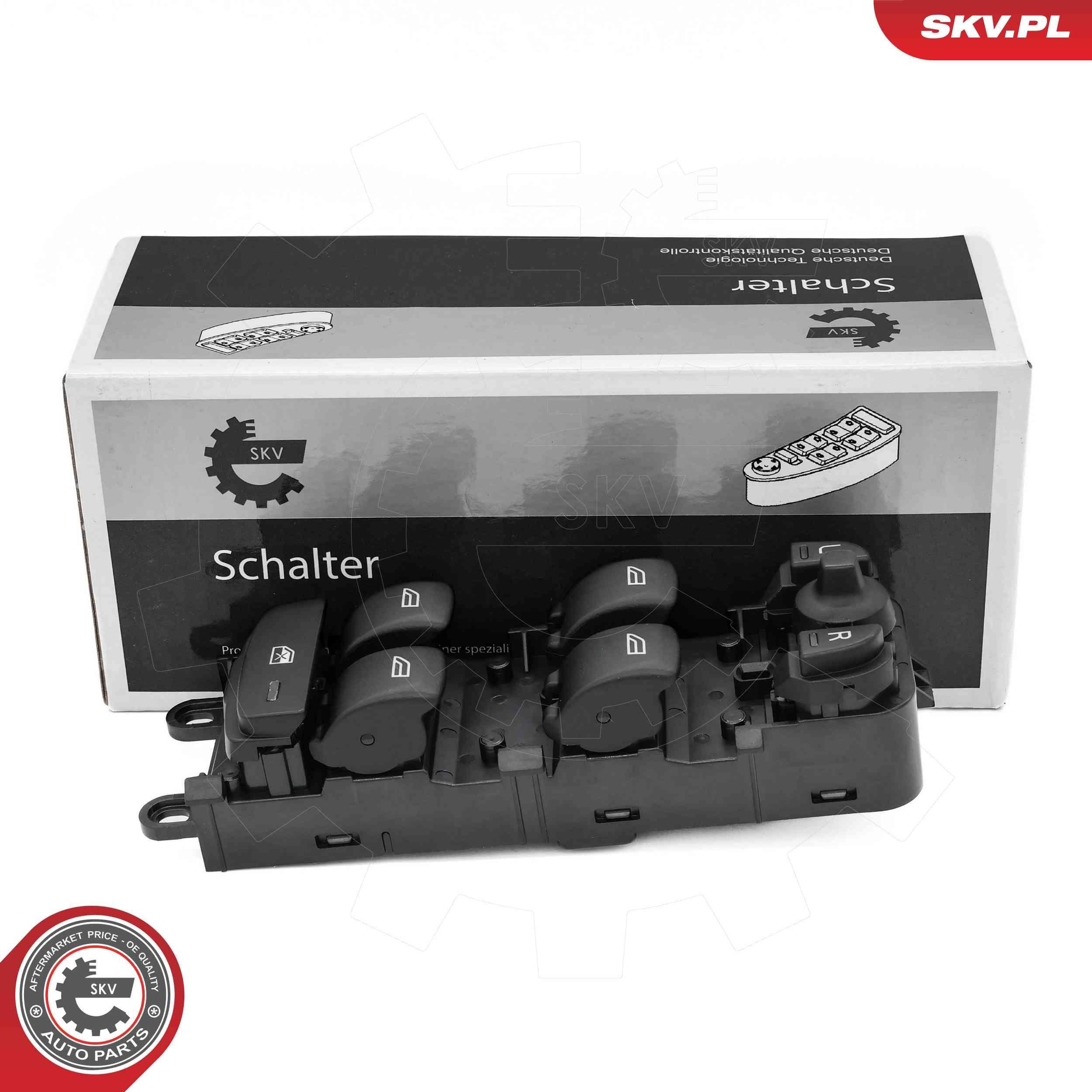Slēdzis, Stikla pacēlājmehānisms ESEN SKV 37SKV213 ESEN SKV 37SKV213 Slēdzis stikla pacēlājmehānisms VOLVO V70 2008