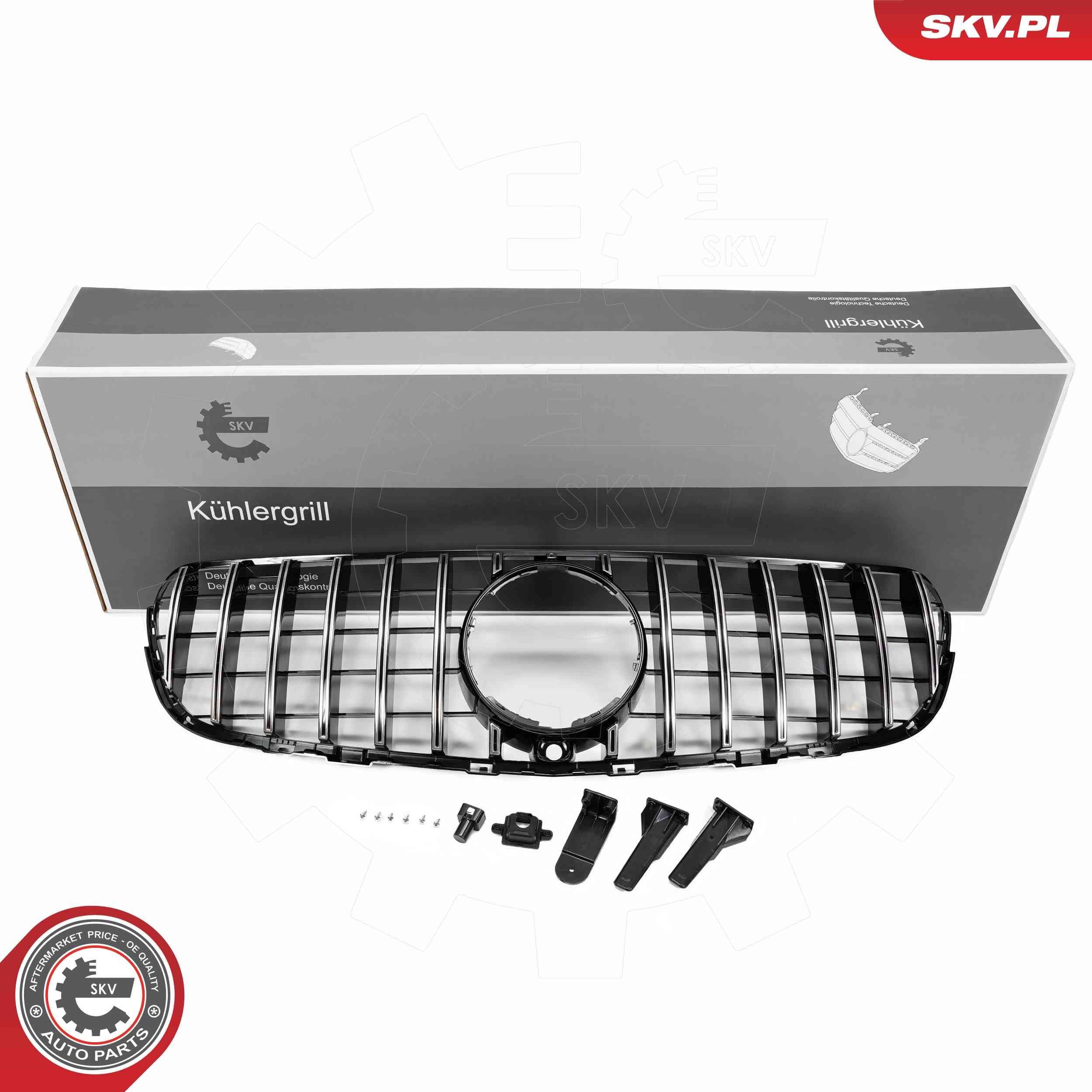 ESEN SKV Radiator grill 66SKV570 ESEN SKV 66SKV570 Radiator grill MERCEDES-BENZ GLC SUV (X253) AMG 63 S 4-matic+ (253.989) 510 Pk 2017