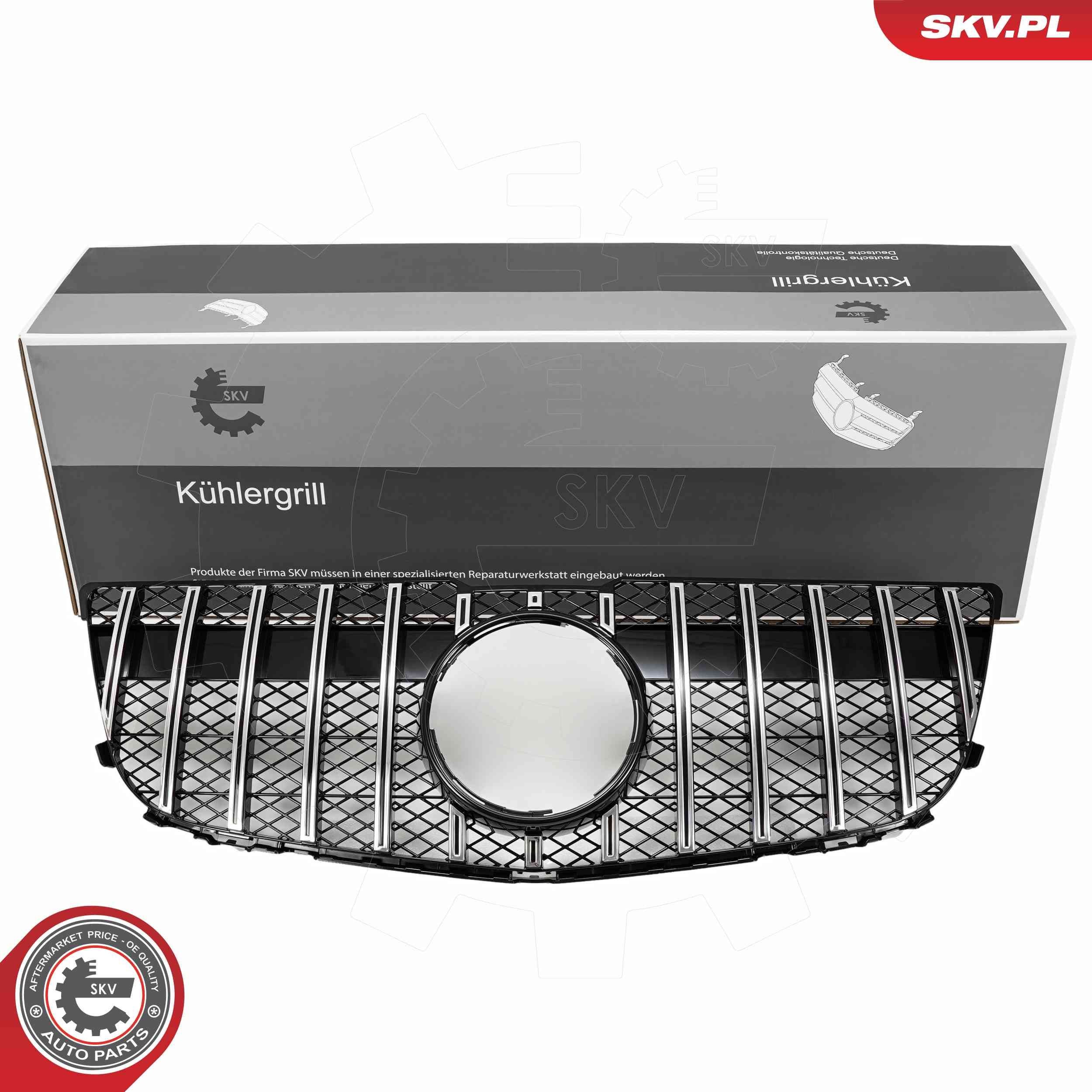 ESEN SKV Grelha de radiador 66SKV601 ESEN SKV 66SKV601 Grelha de radiador MERCEDES-BENZ GLK (X204) 250 CDI 4-matic (204.982, 204.904) 204 cv 2010
