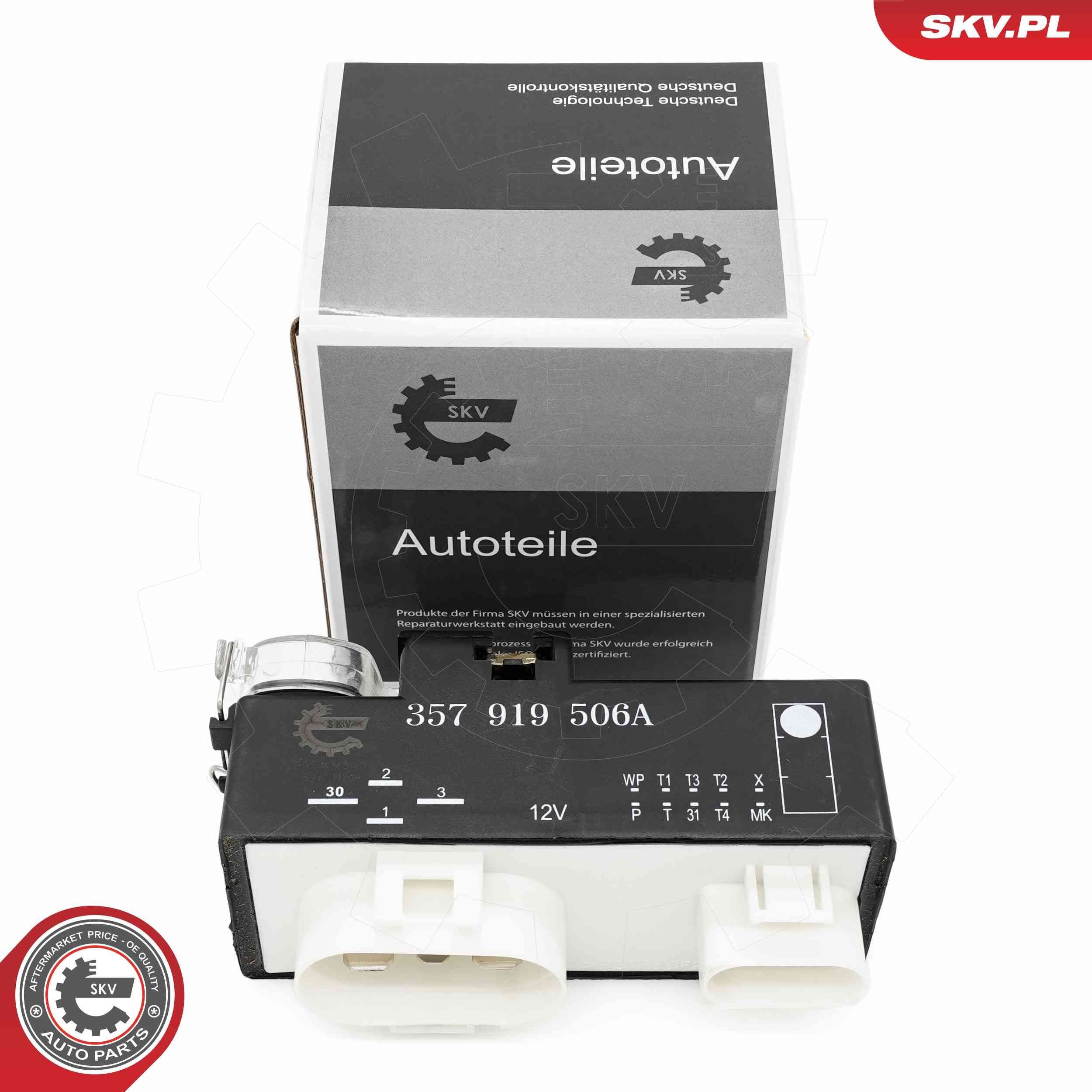 ESEN SKV Módulo de comando, ventilador eléctrico (refrigeração motor) 96SKV345 ESEN SKV 96SKV345 Módulo de comando, ventilador eléctrico (refrigeração motor) Seat Ibiza 6j Carrinha originais preço