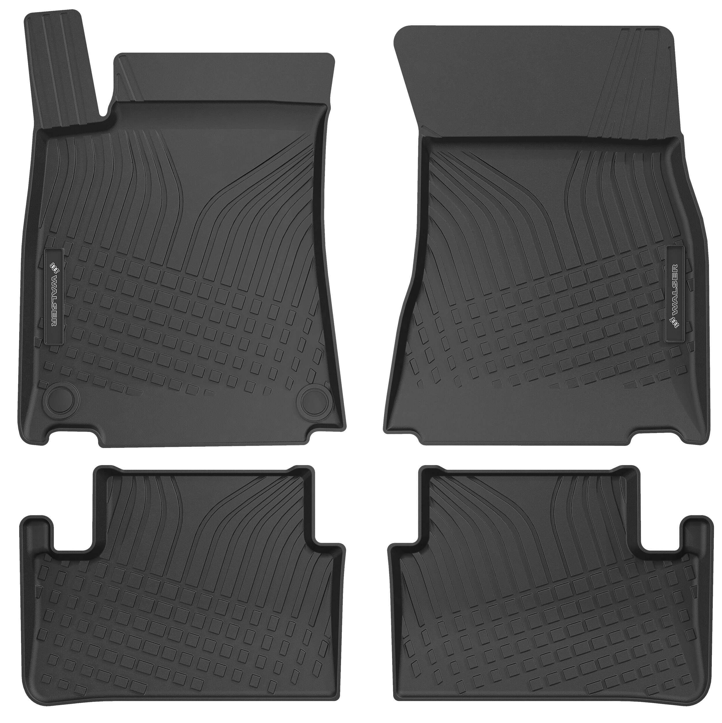 WALSER Bilmattor 100148 100148 WALSER bilmatta Mercedes HECKFLOSSE