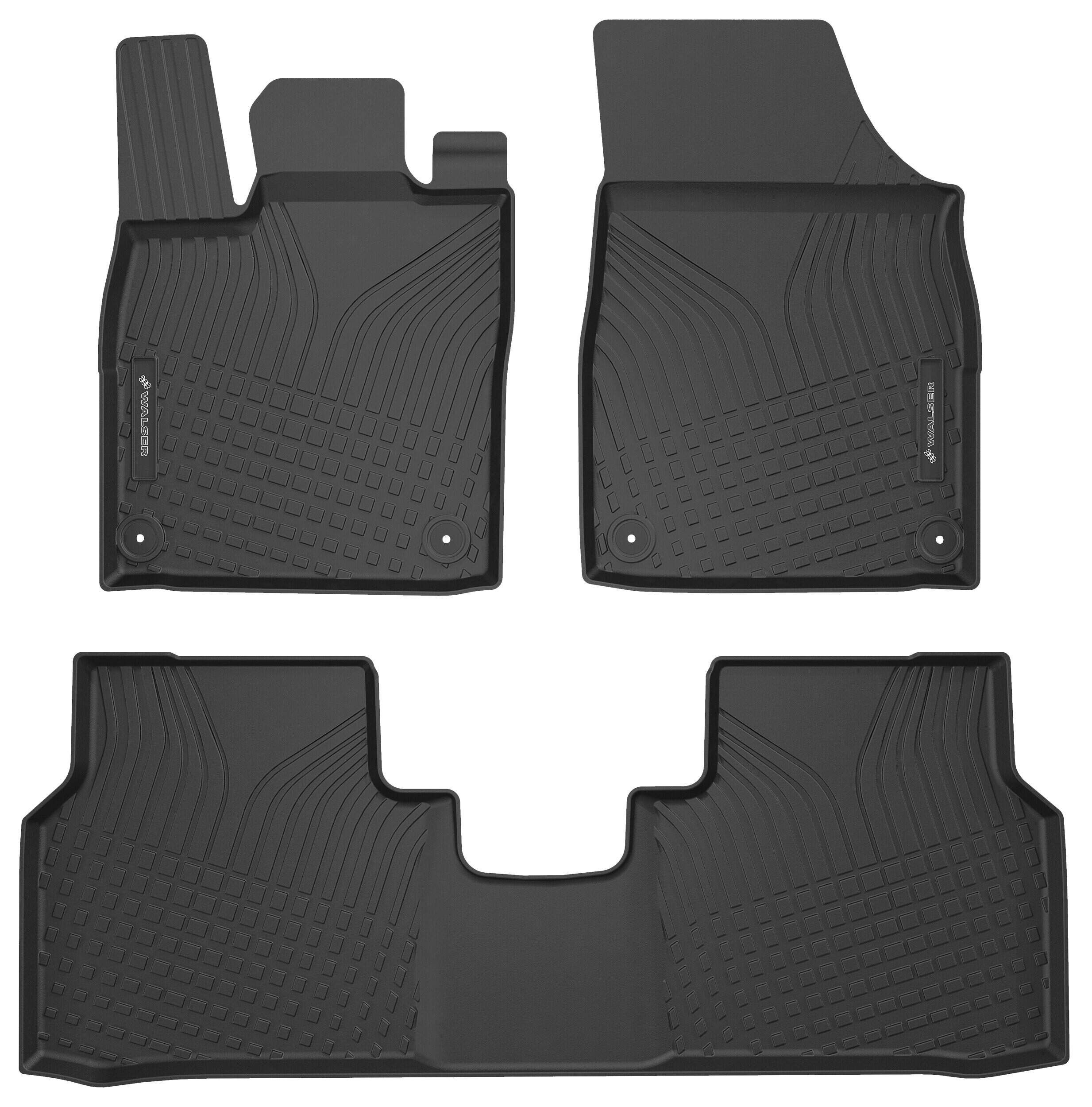 WALSER Tappetini TPE (elastomero termoplastico), nero WALSER 100154 Tappetini TPE (elastomero termoplastico), nero accessori Volkswagen ID.5 (E39) GTX 4motion 340 CV
