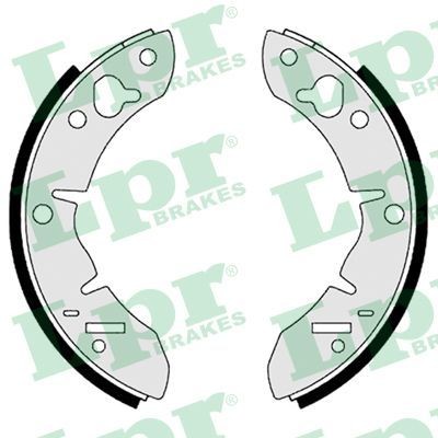 LPR Piduriklotside komplekt 00560 LPR 00560 originaal Trummelpiduriklotsid Mini Hatchback hind