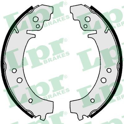 Brake Shoe Set LPR 00730 LPR 00730 2012 LADA NIVA brake shoes replacement