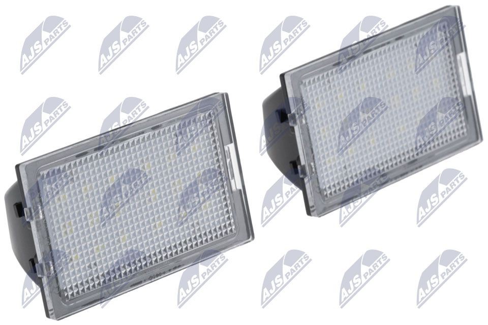 Luz de chapa de matrícula NTY ELP-LR-000 NTY ELP-LR-000 Lâmpada de placa LAND ROVER FREELANDER 2008
