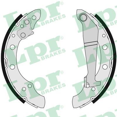 LPR Brake Shoe Set 04100 Audi A1 LPR brake shoes 04100