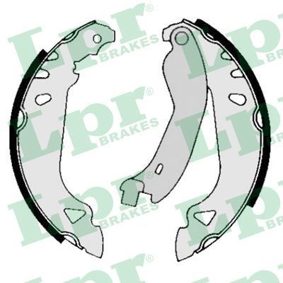 Piduriklotside komplekt LPR 05040 LPR 05040: Trummelpiduriklotsid Fiat UNO 2006