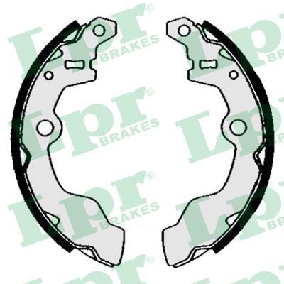 LPR Bremsesko sett 05080 LPR 05080 Bremsesko Subaru E10 originale pris