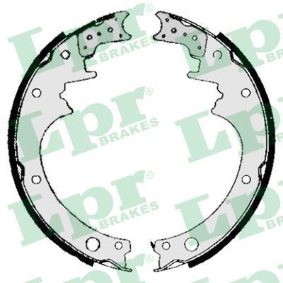 LPR Bremsesko sett 05200 LPR 05200 Trommelbremser Nissan PATROL W260 originale pris