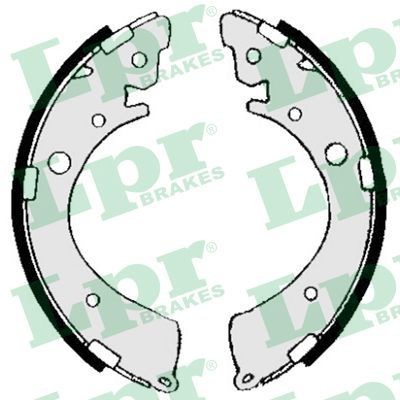 LPR Bromsbacksats 05360 05360 LPR bromsbackar HONDA CIVIC
