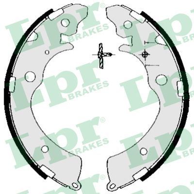 LPR Bromsbacksats 05690 CHEVROLET bromsbackar LPR 05690