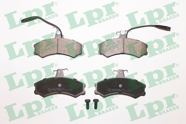 LPR Kit pastiglie freni 05P012 LPR 05P012 Kit pastiglie freni FIAT Ducato I Van (280) 1.9 D 71 CV 1989