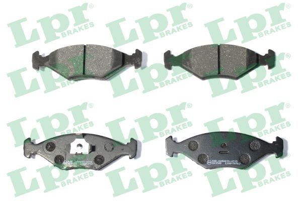 LPR Piduriklotsid 05P016 LPR 05P016 Piduriklotsid Elba Kombi hind