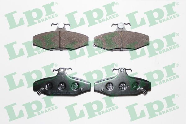 LPR Remblokken 05P1018 Remblokkenset voor schijfrem LPR MUSSO 05P1018 goedkoop