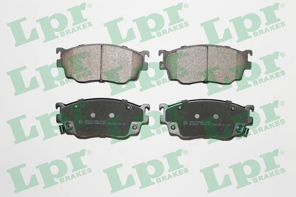 LPR Brake pad set 05P1046 05P1046 LPR brake pads for MAZDA 6