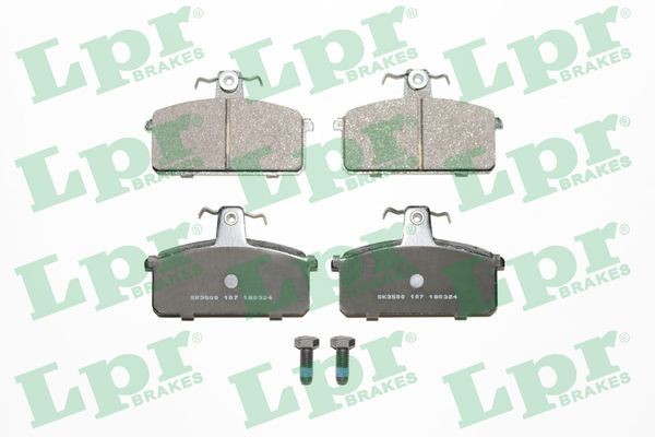 LPR Pastilhas de travão 05P107 LPR 05P107 originais Pastilhas de travão Seat Ibiza 021A custo
